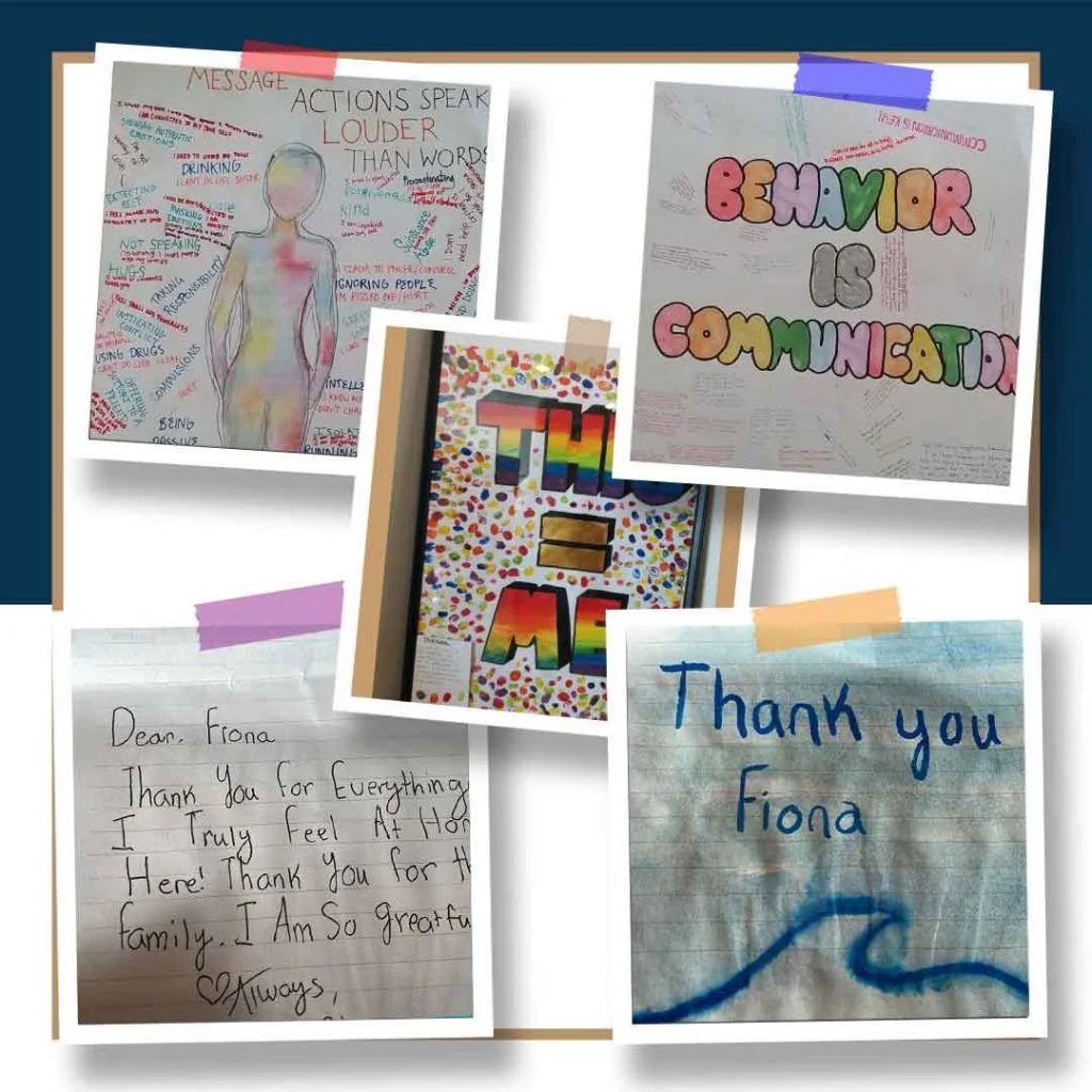 Pride Month activities by young people at The Wave.